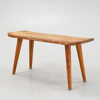 Carl Malmsten, a 'Visingsö' stool, second half of the 20th Century.