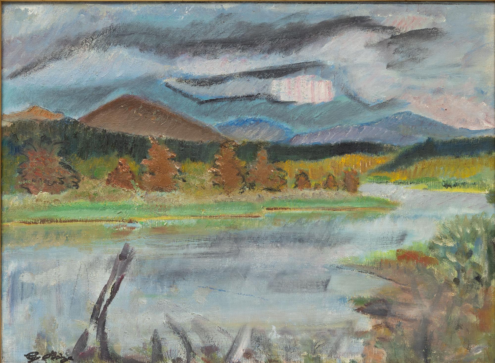 Gideon Börje, "Tärnasjön, Lappland".