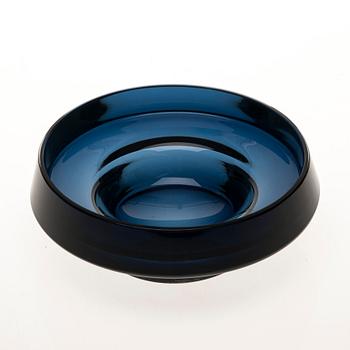 SKÅL, glas, signerad K. Franck, Nuutajärvi Notsjö -61.