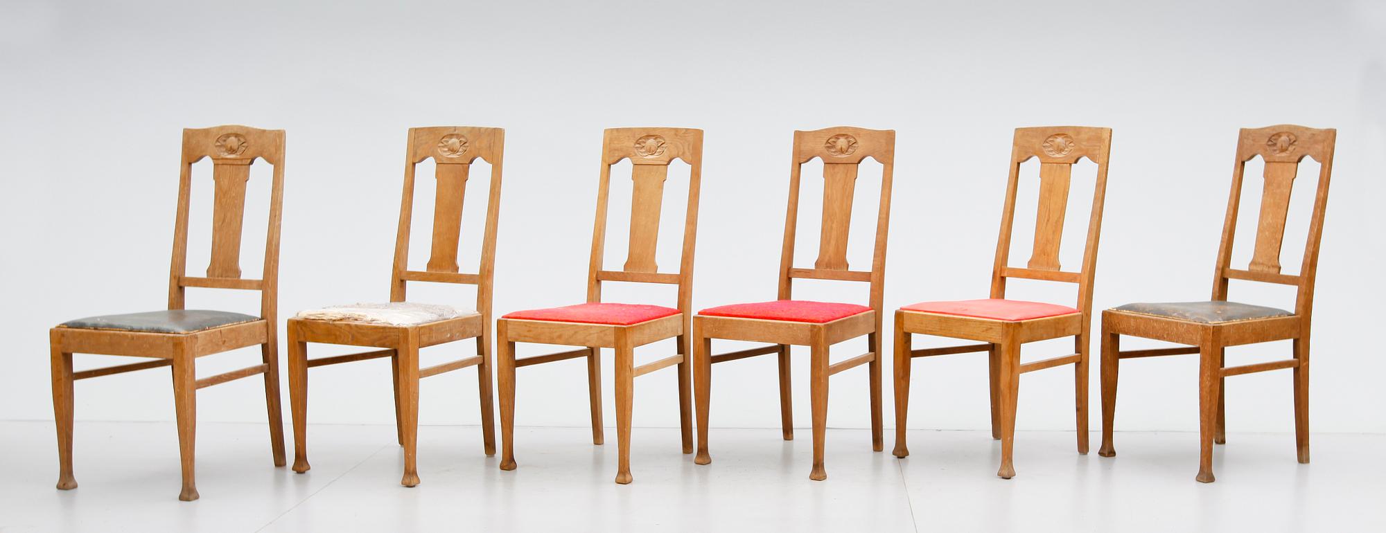 STOLAR, 6 st, jugend, 1900-talets början.