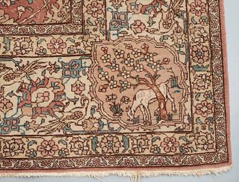 SEMI-ANTIQUE TABRIZ GHANADI. 333 x 248,5 cm.