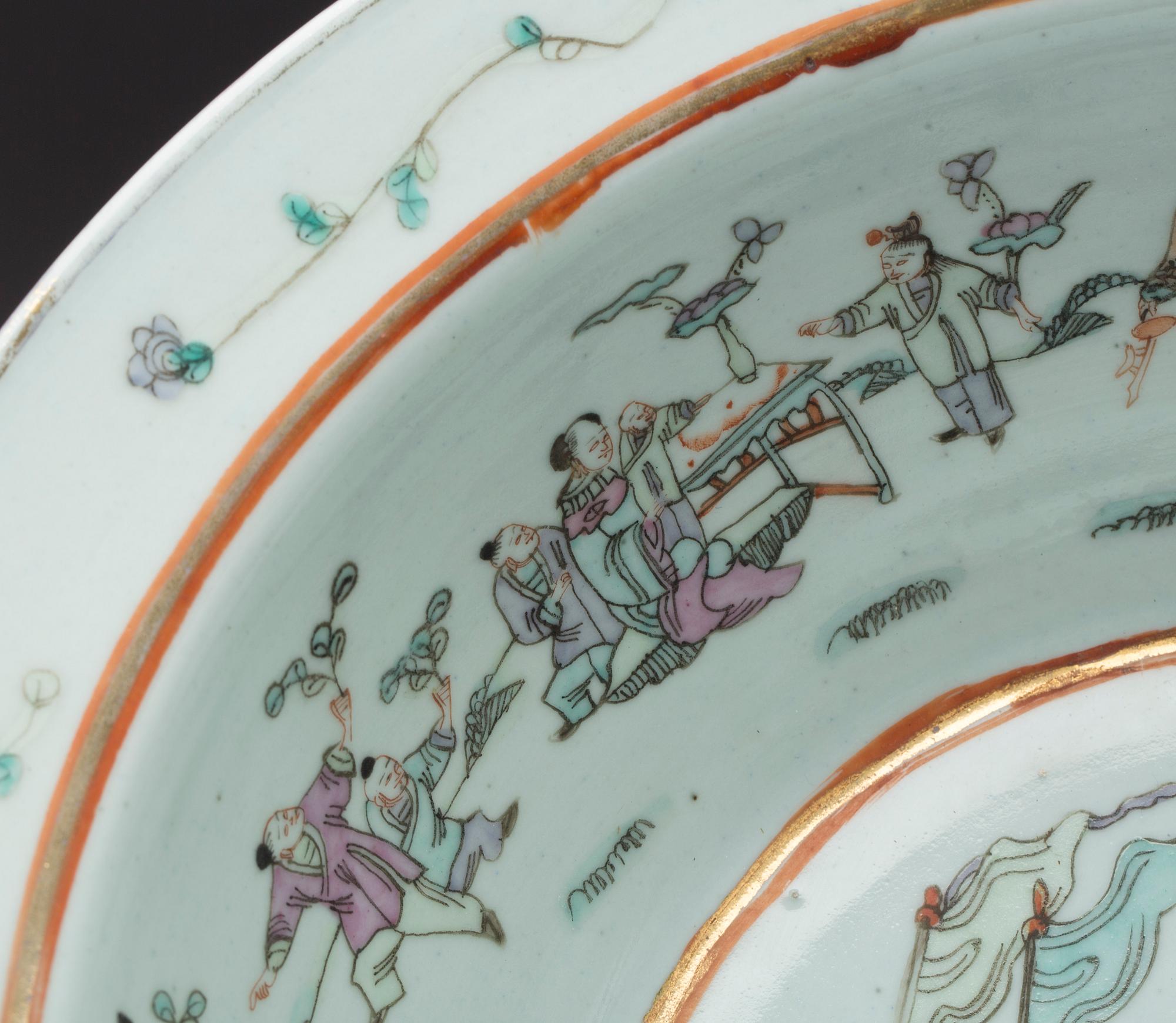 SKÅL, Kina, 1800-tal, porslin.