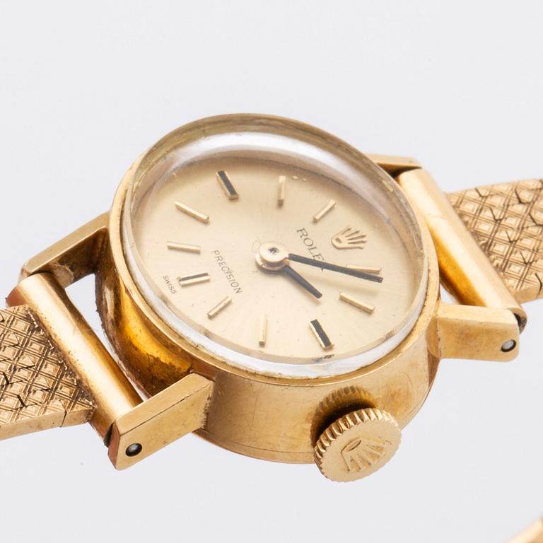 ROLEX, Precision, armbandsur, 18 mm.