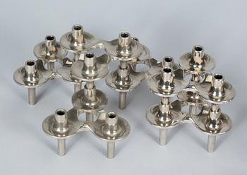 LJUSSTAKAR, 26 delar, Nagel.