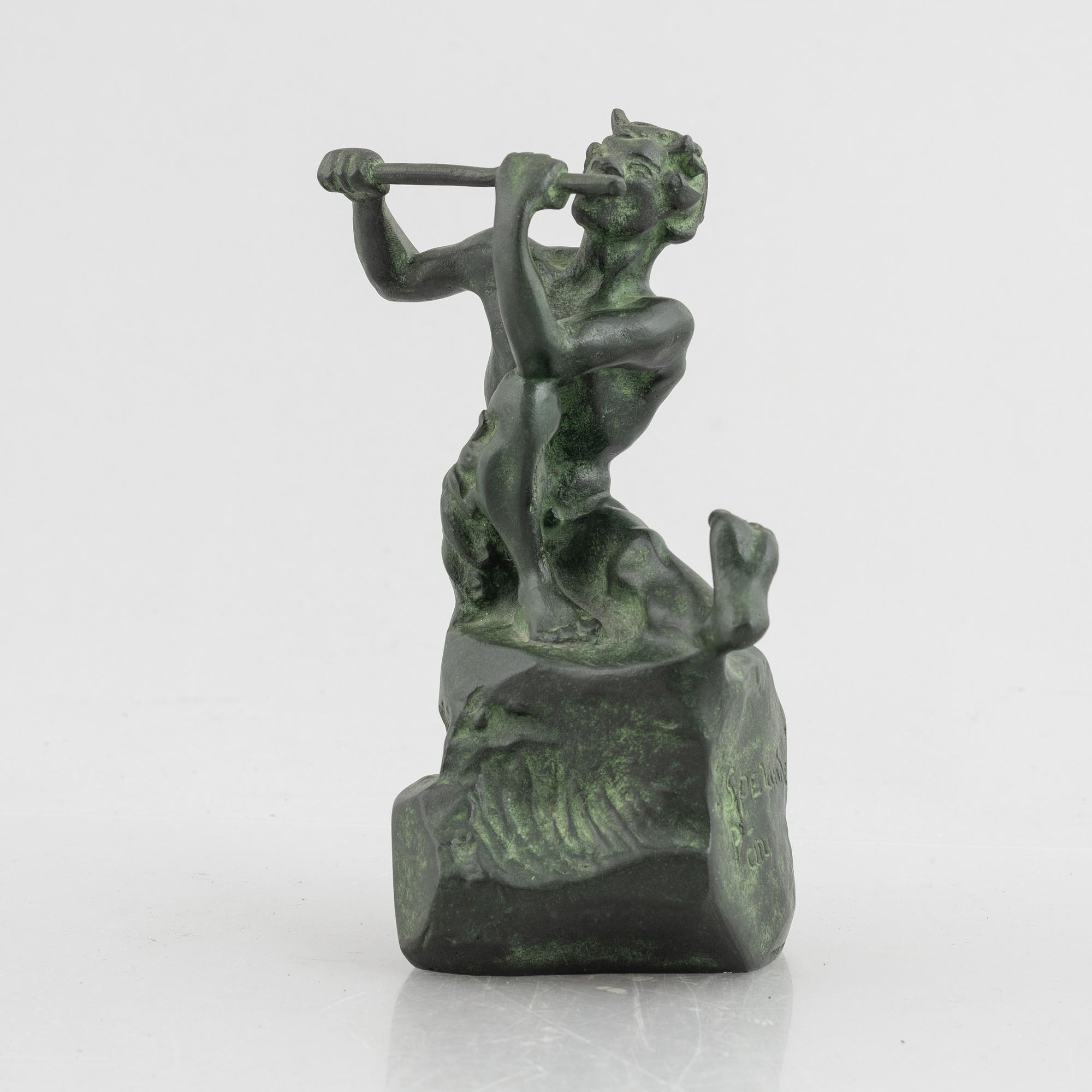 Unknown artist, "Pan playing the flute".