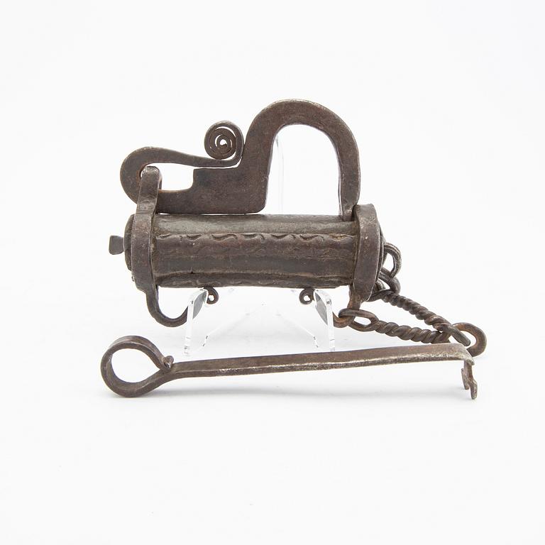 An 18th century lock.