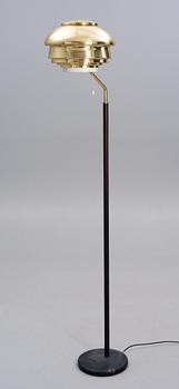 ALVAR AALTO, A FLOOR LAMP, A 808. Manufactured by Valaistustyö Ky.