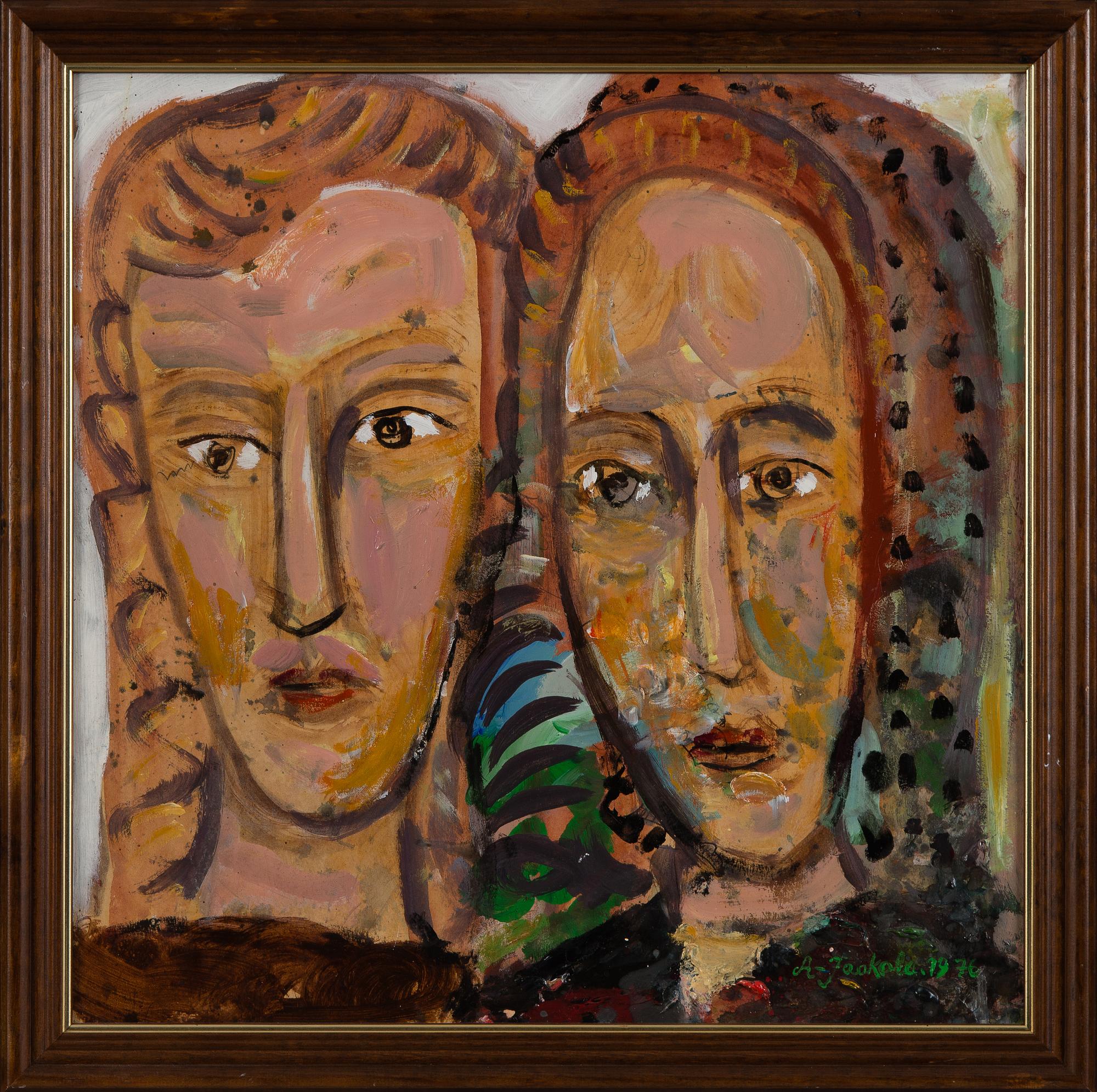 ALPO JAAKOLA, KAHDET KASVOT.