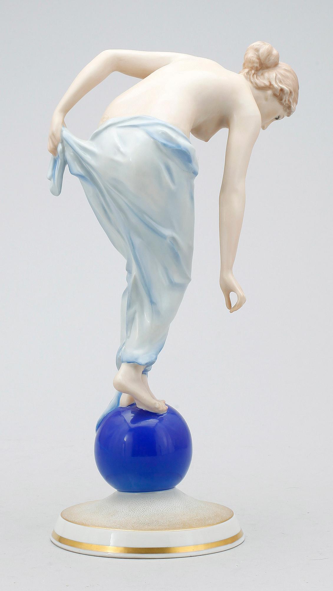 FIGURIN, porslin, Ernst Wenck, Rosenthal.