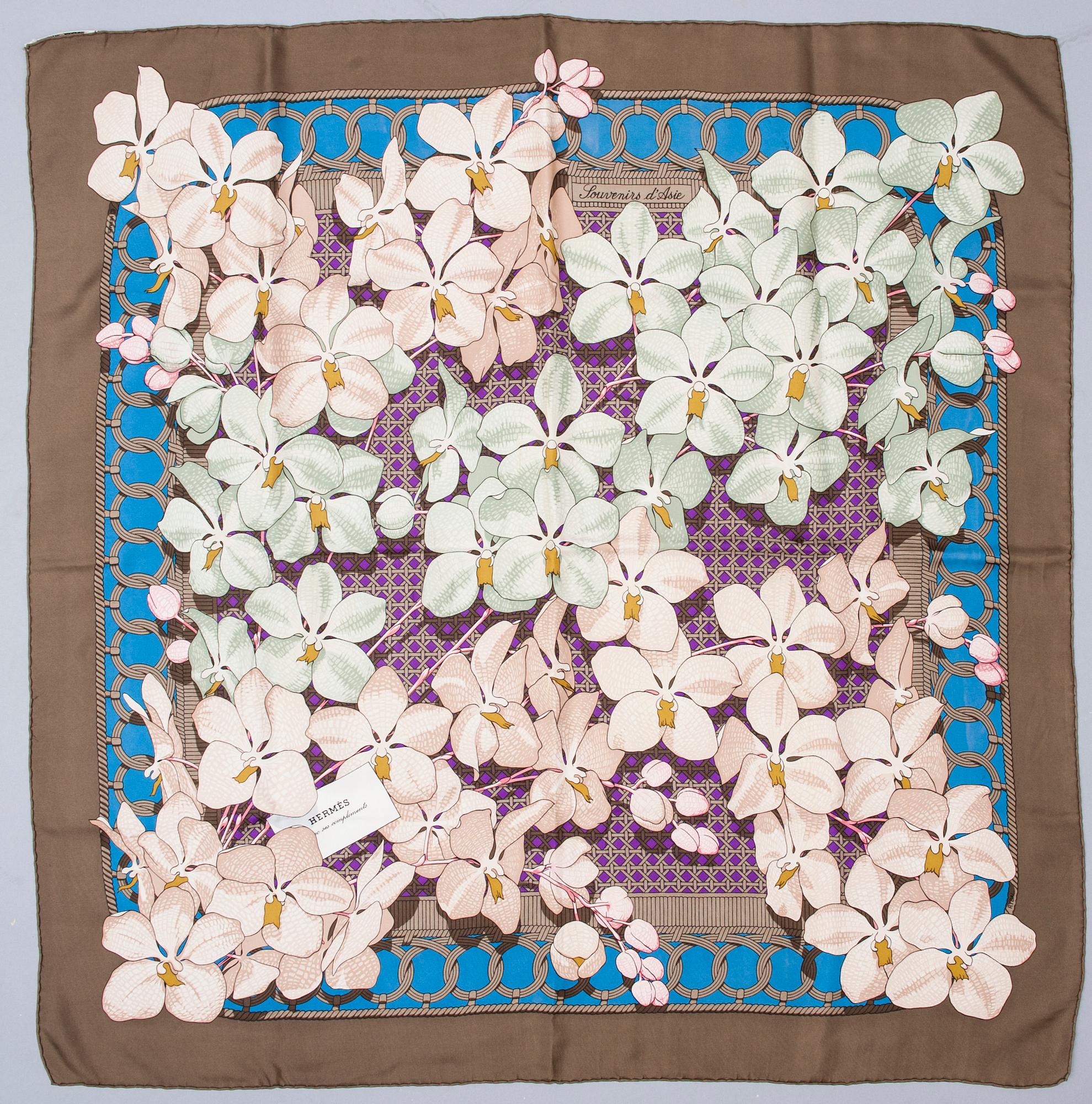 SCARF, "Souvenirs d'Asie", Hermès.