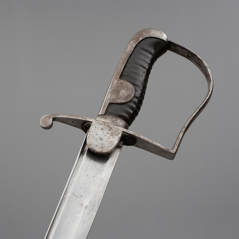 SABEL, för manskap inom artilleriet, m/1831, Sverige.