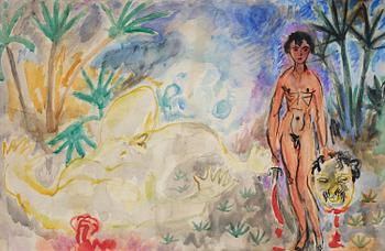 765. Nils von Dardel, David and Goliath.