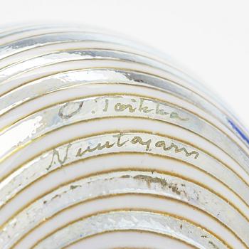 Oiva Toikka, lasilintuja, 2 kpl, O. Toikka Nuutajärvi.