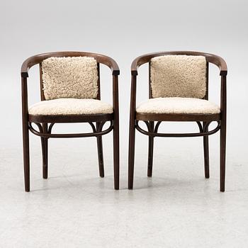 Karmstolar, ett par, 1900-talets andra hälft.