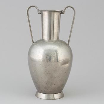 ROLF ENGSTRÖMER, a pewter vase.