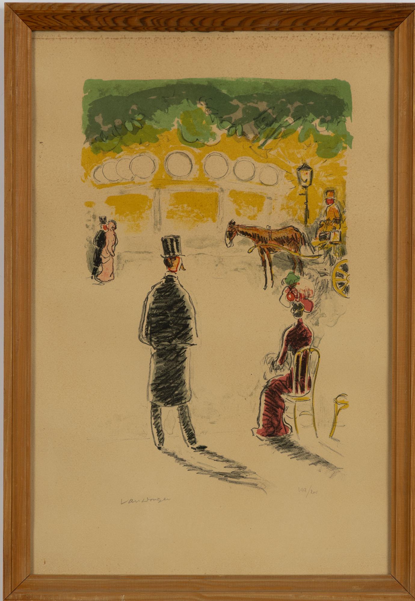 Kees van Dongen, "The Carrousel and the Fiacre".