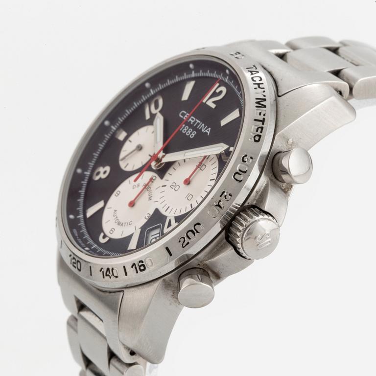 CERTINA, DS Podium, Valgranges, chronograph, wristwatch, 44 mm,