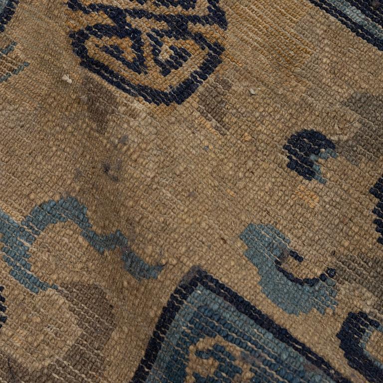 An antique  Beijing carpet, ca 354 x 276 cm.