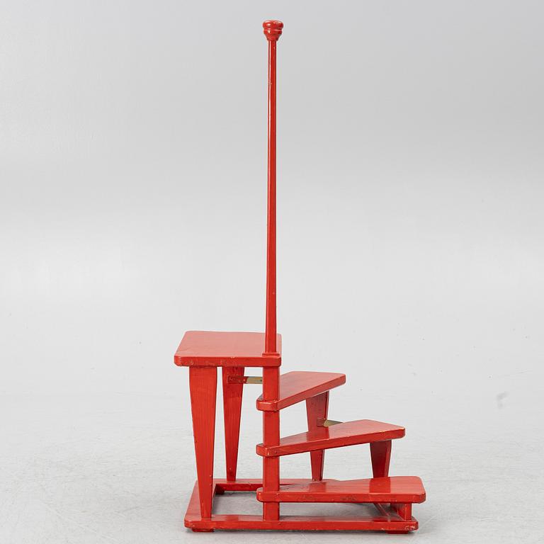 Library ladder, second half of the 20th century.