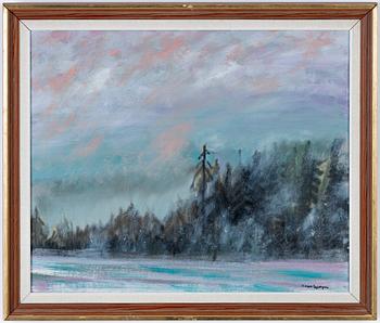 Beppe Wolgers, oil on canvas, signed.