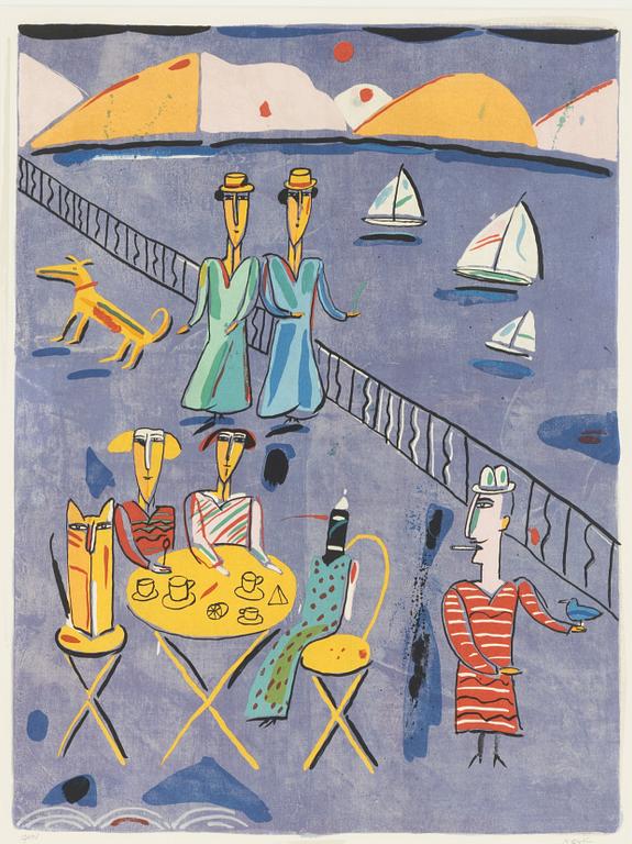 Madeleine Pyk, Motif from Nice.