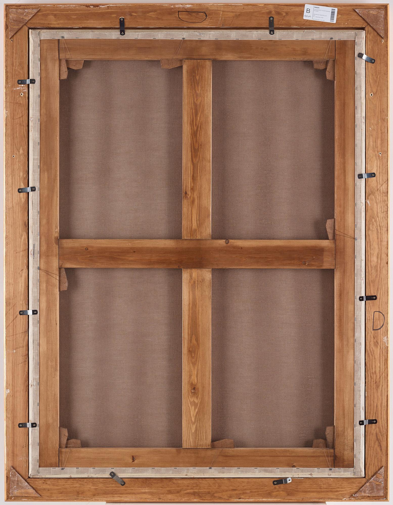 Jacob Hägg, Franskt linjeskepp till segel.