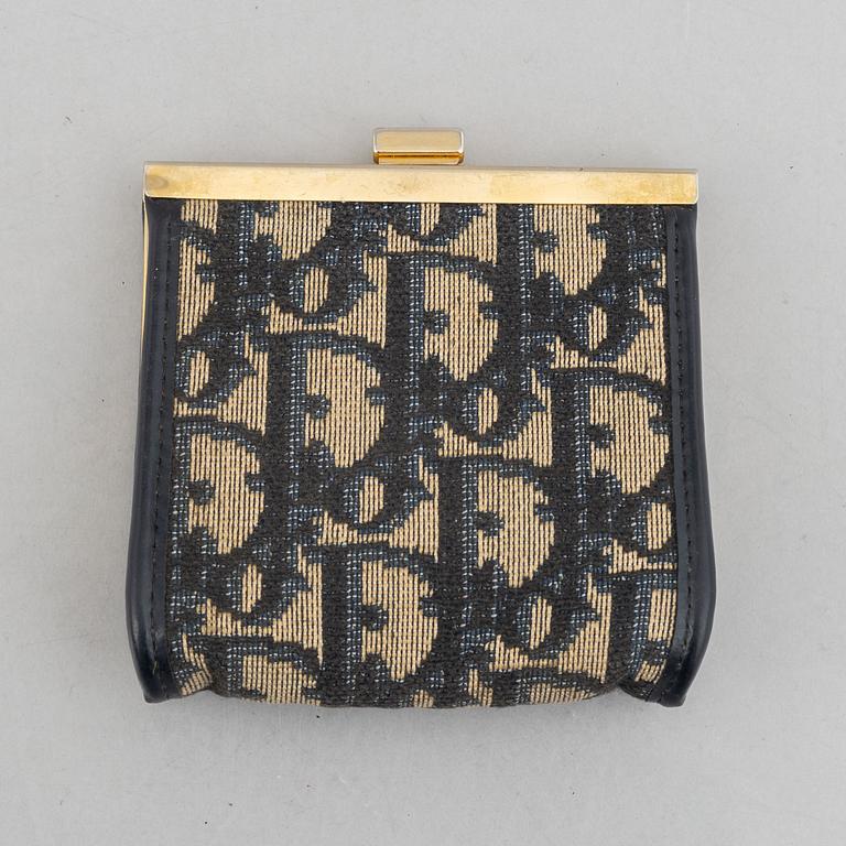 Christian Dior, Dior, bag/clutch and coin purse, vintage.