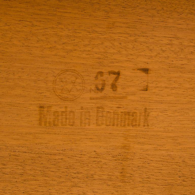 ARNE WAHL IVERSEN, A mid-20th-century teak secretaire, model 67, for Vinde Möbelfabrik, Denmark.