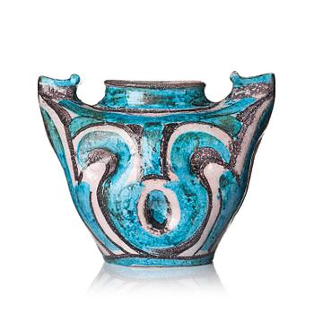 78. Allan Ebeling, a glazed earthenware vase, Torshälla.