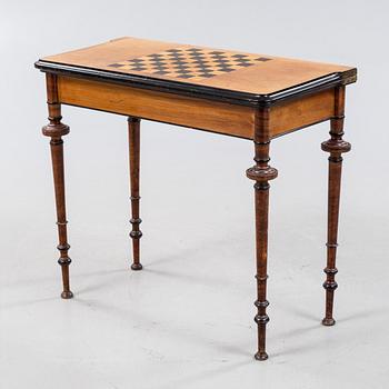 A late 19th century game table.