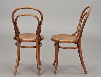 STOLAR, 8 st, Thonet, 1900-talets första hälft.