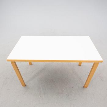 Alvar Aalto, a model '80a' table, Artek, 21st century.