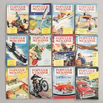 TIDNINGSMAGASIN, Populär mekanik, 1950-tal.