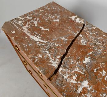 BYRÅ, gustaviansk stil, 1800-tal.