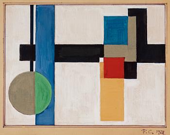 202. Franciska Clausen, Geometric composition.