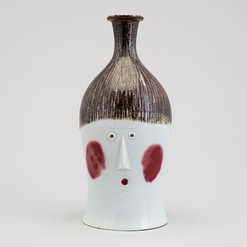 STIG LINDBERG, a stoneware vase, Gustavsberg 1960s.