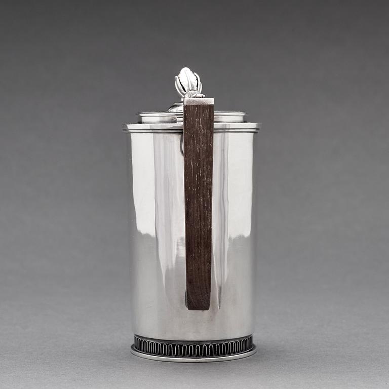 Carl Fredrik Carlman, a 3 pieces coffee service, Stockholm 1967.