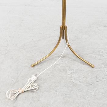 Josef Frank, a model 1842 brass floor lamp, Firma Svenskt Tenn, Sweden.