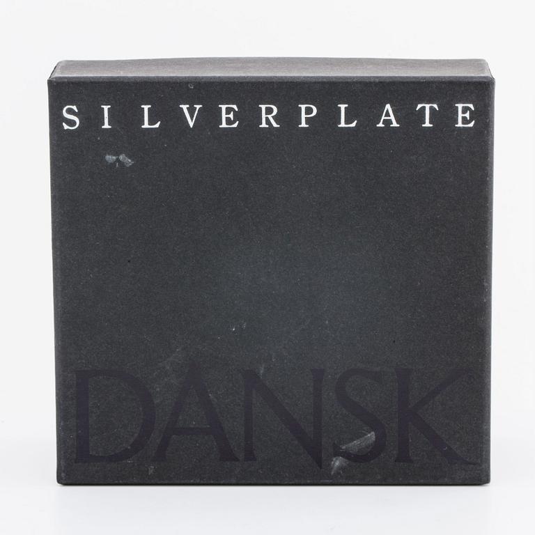 GUNNAR CYRÉN, a set of three silver plated figurines Dansk Design japan later part of the 20th century.