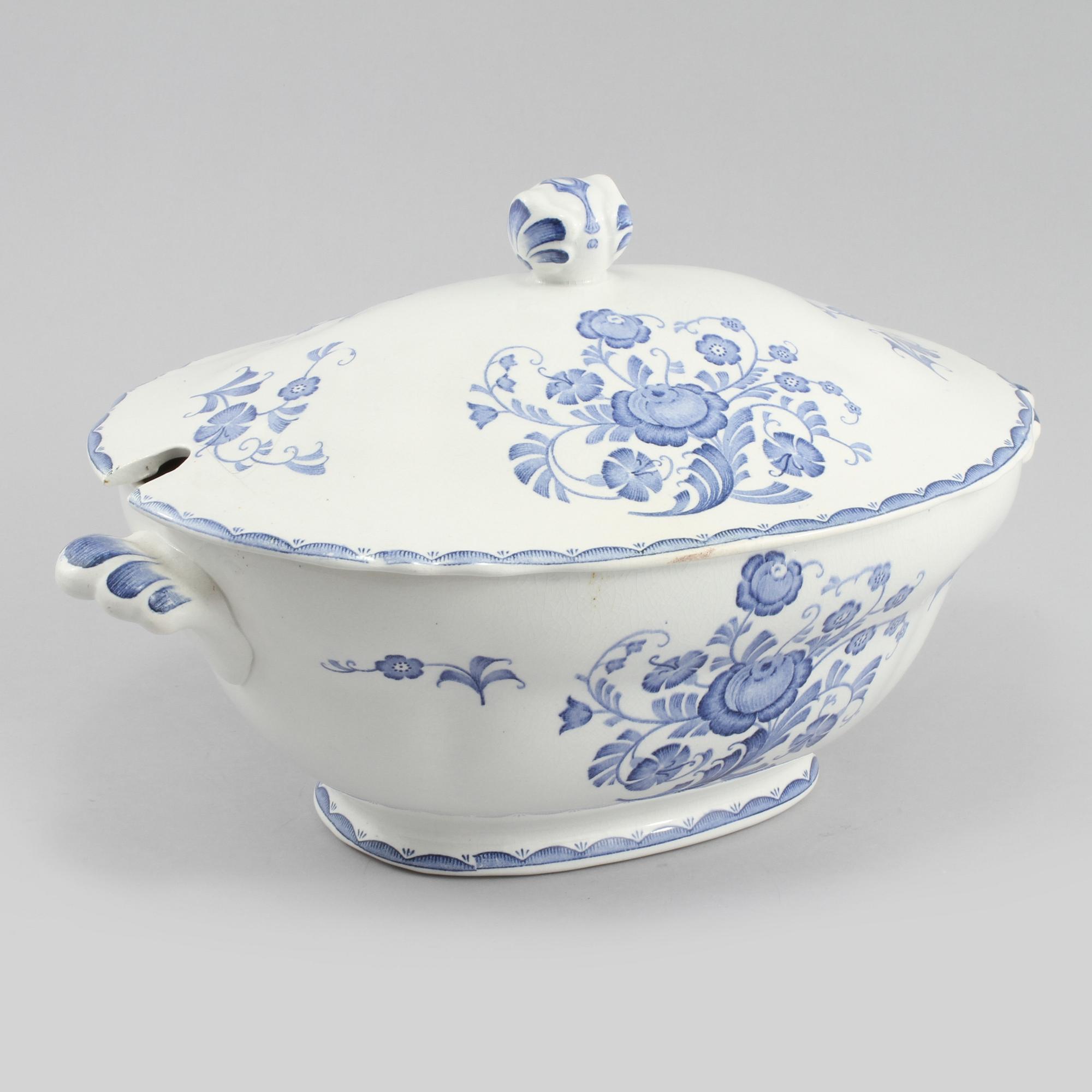 TERRIN, flintgods, "Särö", Göteborgs porslinsfabrik, 1900-talets början.