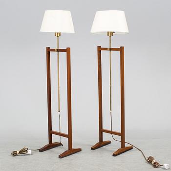 A pair of Josef Frank model 2548 standard lamps for Svenskt Tenn.