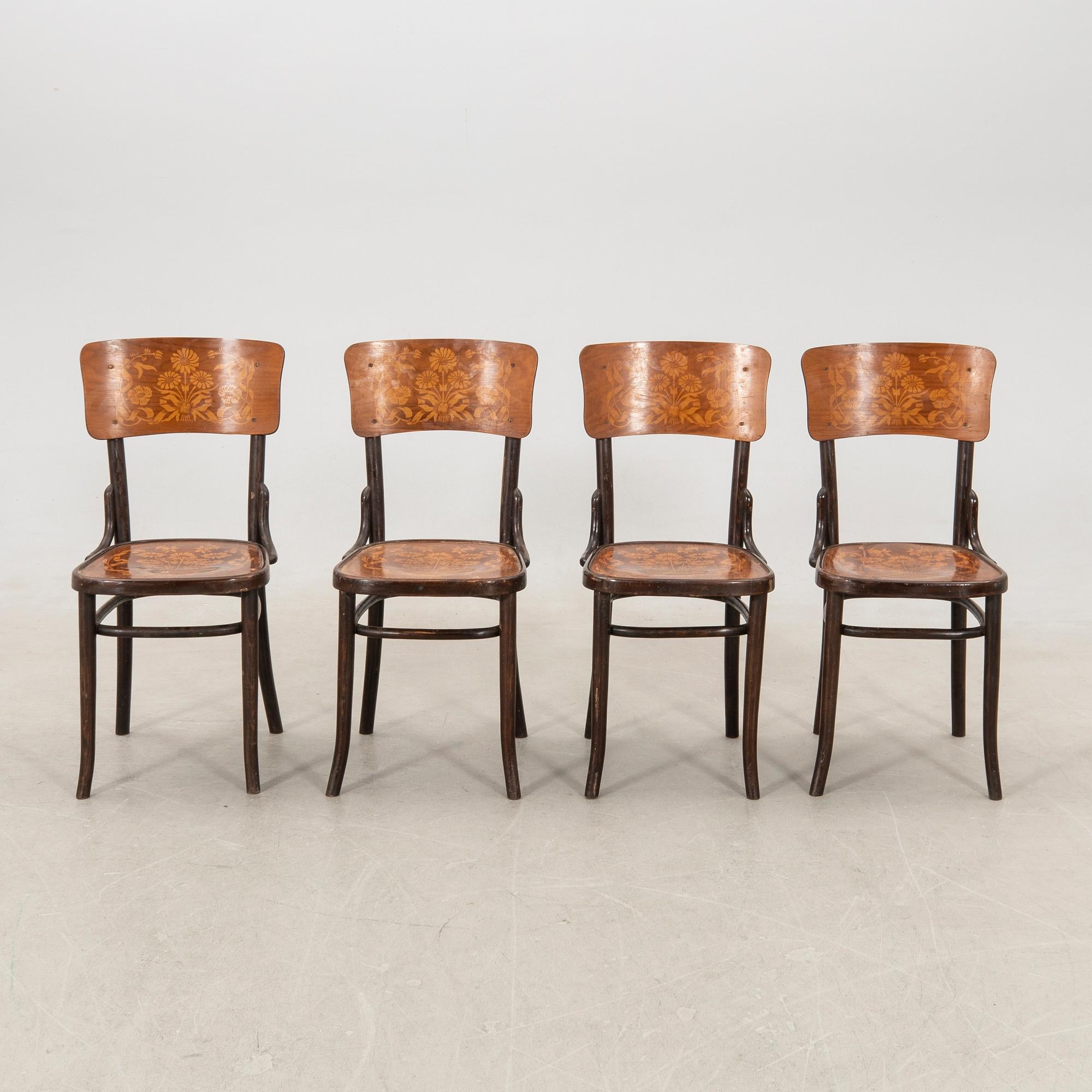 Chairs 4 pcs early 20th century.