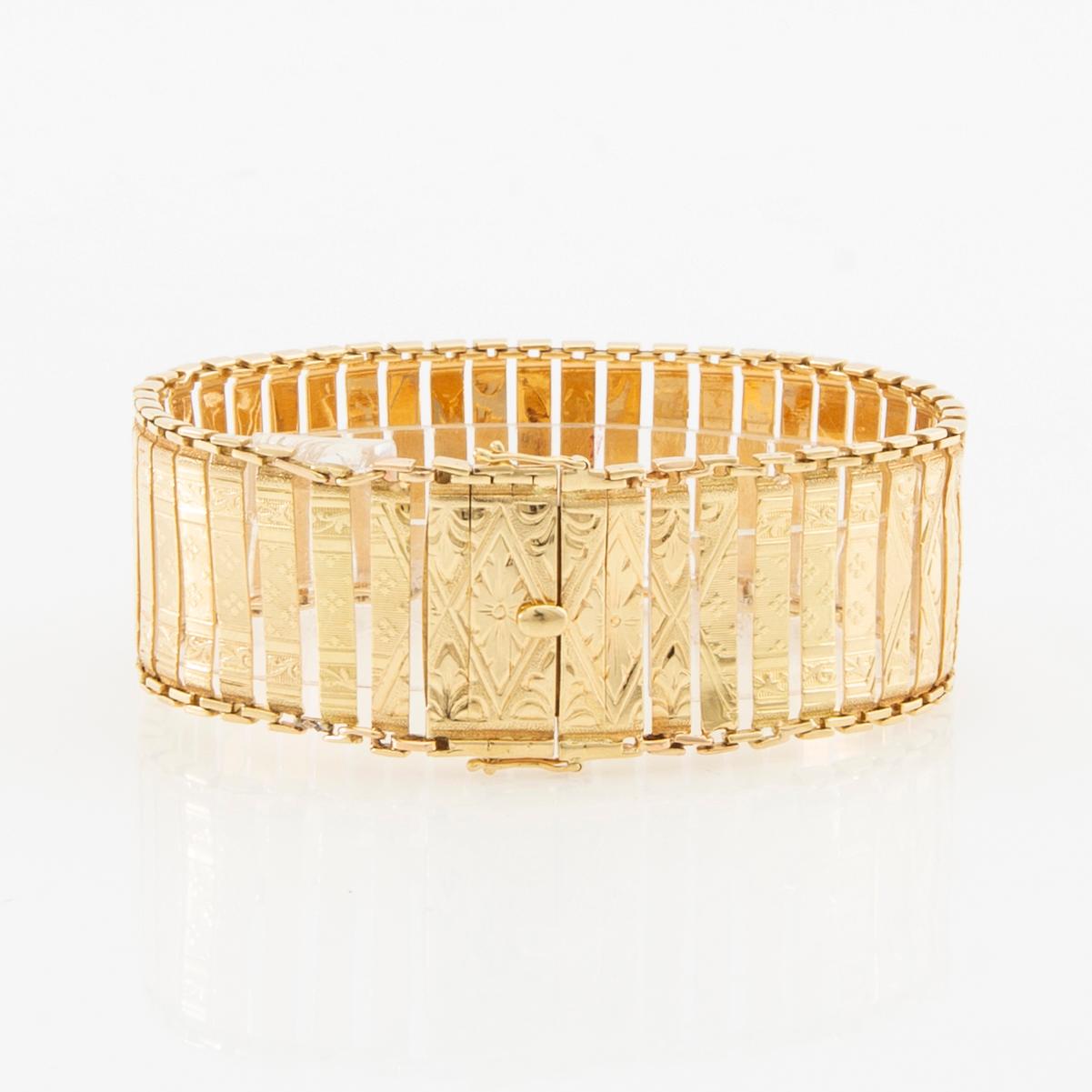 Bracelet 18K gold.