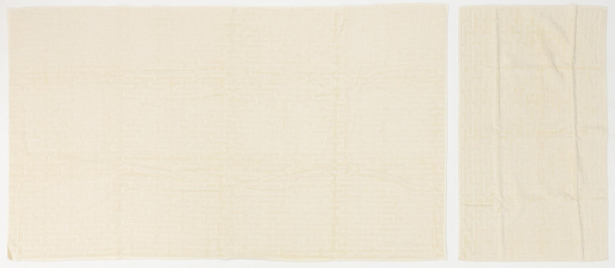 Hermès, a set of two towels.