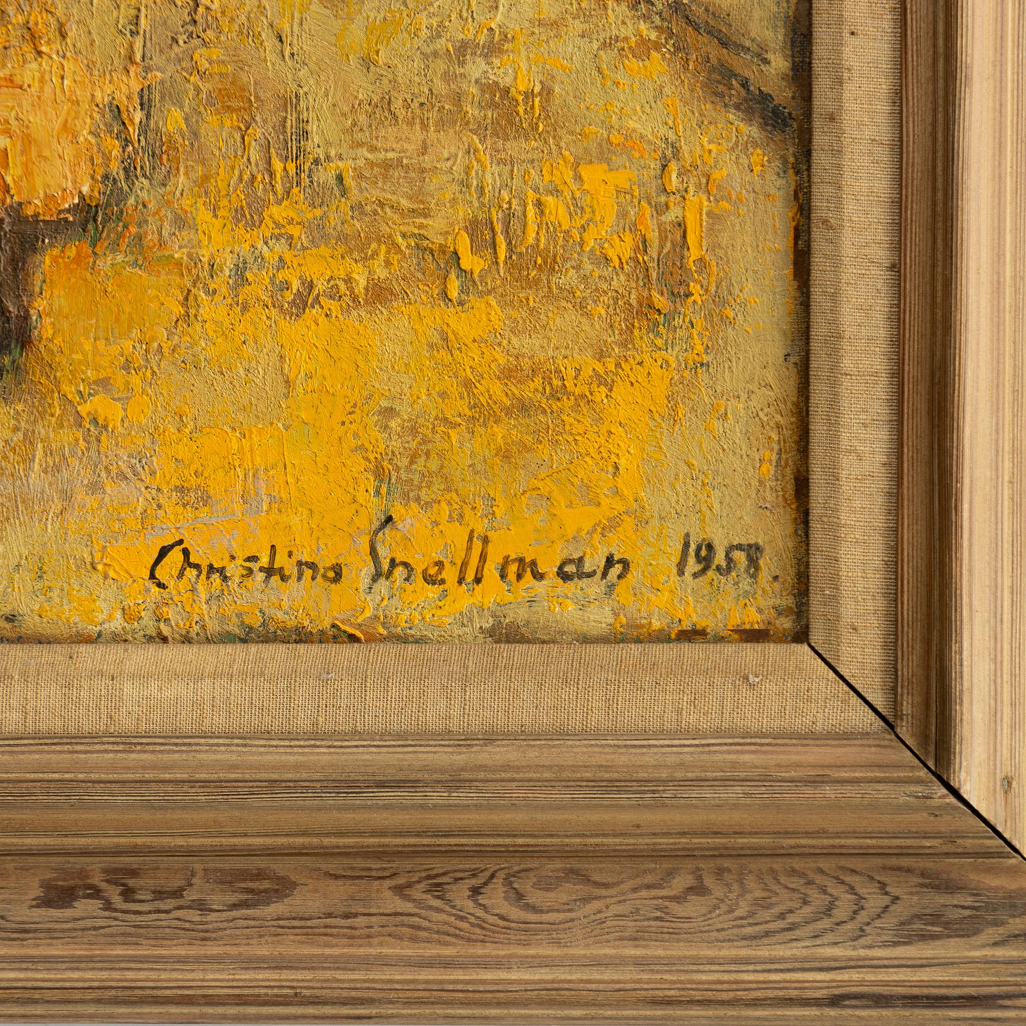 Christina Snellman, "Vingård Pyrenéerna".