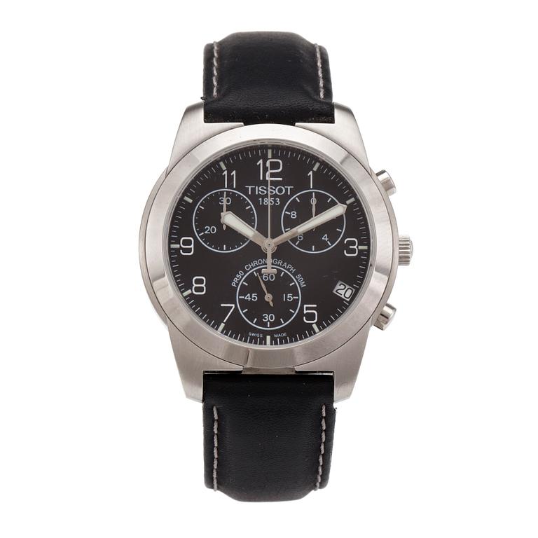 TISSOT, PR 50, chronograph, wristwatch, 38 mm,