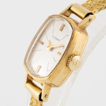 Tissot, armbandsur, 14 x 19 mm.