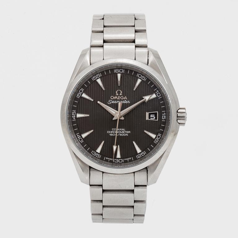OMEGA, Seamaster (150m/500ft), Aqua Terra 150M, Chronometer, wristwatch 41,5 mm,