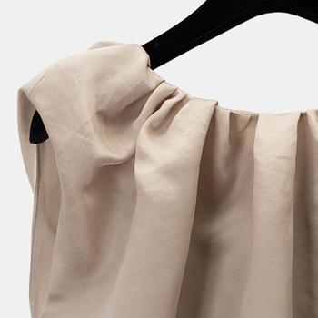 Lanvin, a silk top, size 36.