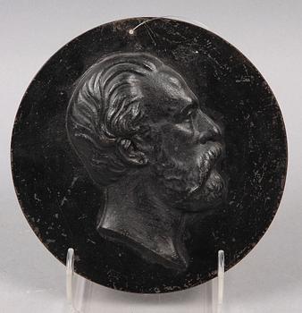 RELIEF, gjutjärn, märkt SD i godset á tergo, Sverige sent 1800-tal.